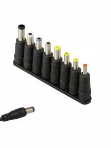 Зарядка для ноутбуков универсальный блок питания с насадками 12-24В, 100Вт Орбита OT-APB64